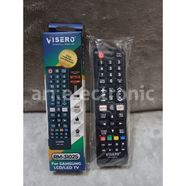 REMOTE TV LED/LCD SAMSUNG SMART TV NETFLIK RM-3102S