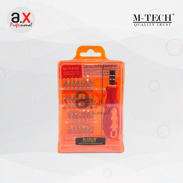 Obeng Set Komplit 32 in 1 (Computer Screw Set)