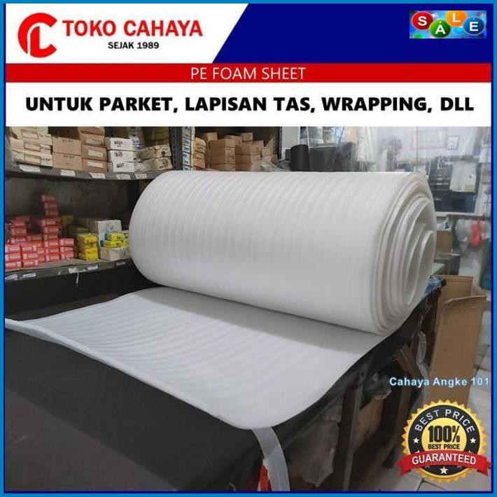 

✅Sale PE Foam Sheet 5mm Isi 25 Meter/Roll *KHUSUS GOJEK GRAB ⭐⭐⭐⭐⭐
