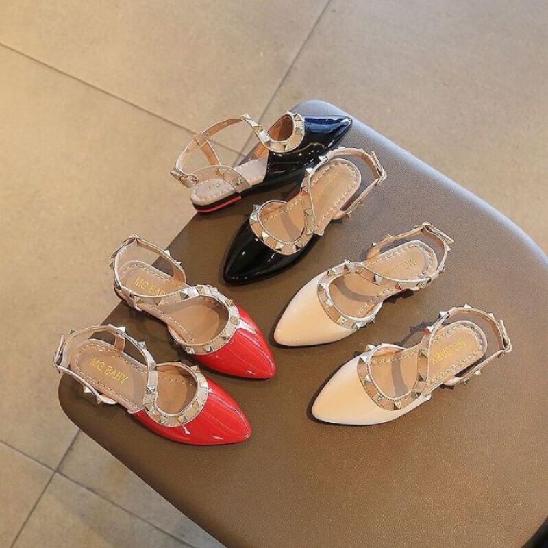 (26-35) SEPATU FASHION ANAK PEREMPUAN IMPORT / SEPATU PESTA ANAK PEREMPUAN /SEPATU NATAL IMLEK ANAK