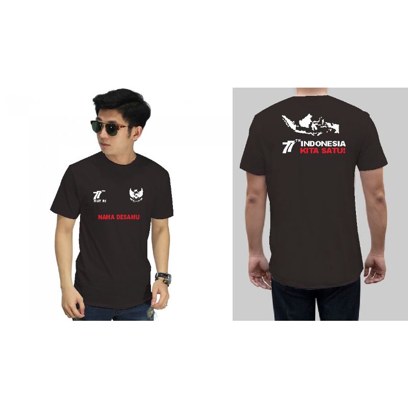 KAOS INDONESIA 77 TAHUN INDONESIA MERDEKA - kaos agustusan