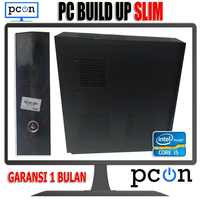 PC Build up Slim Core i5 SIAP PAKAI
