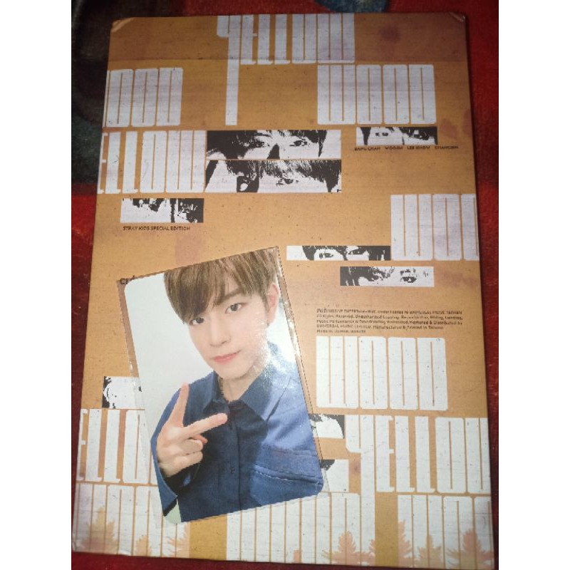 SEUNGMIN YELLOW WOOD TAIWAN PHOTOCARD