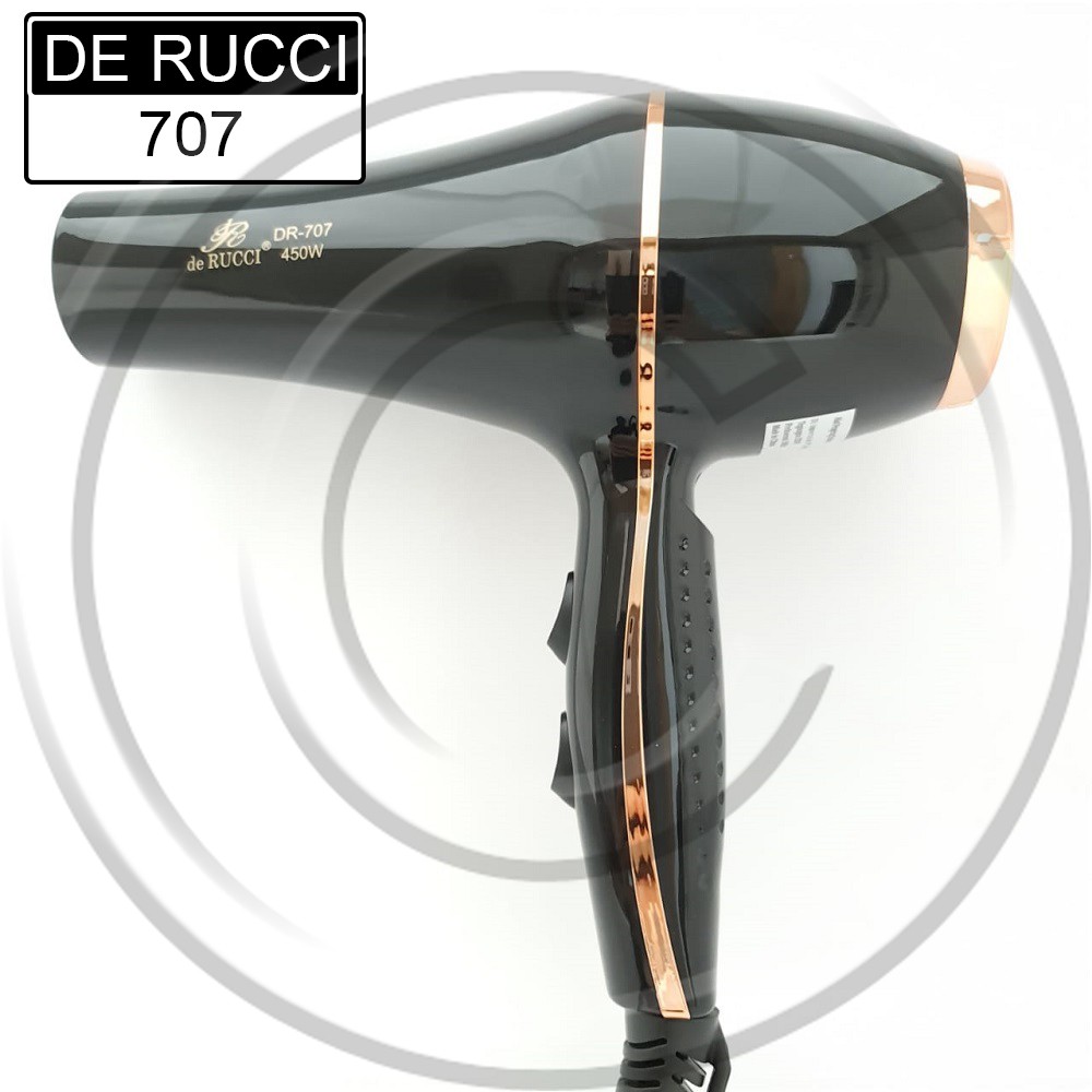 Hairdryer DE RUCCI 707 - Pengering Rambut / Hair dryer / Premium / Berkualitas / Best Seller / Turbo