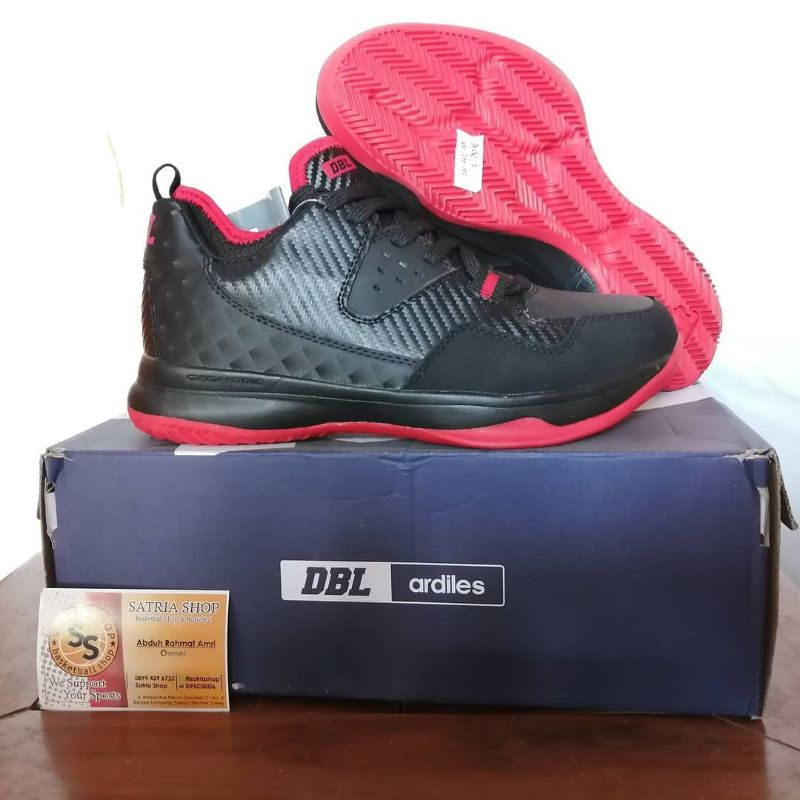 Sepatu Basket Ardiles | DBL Pride 2 | Hitam-Merah | Original