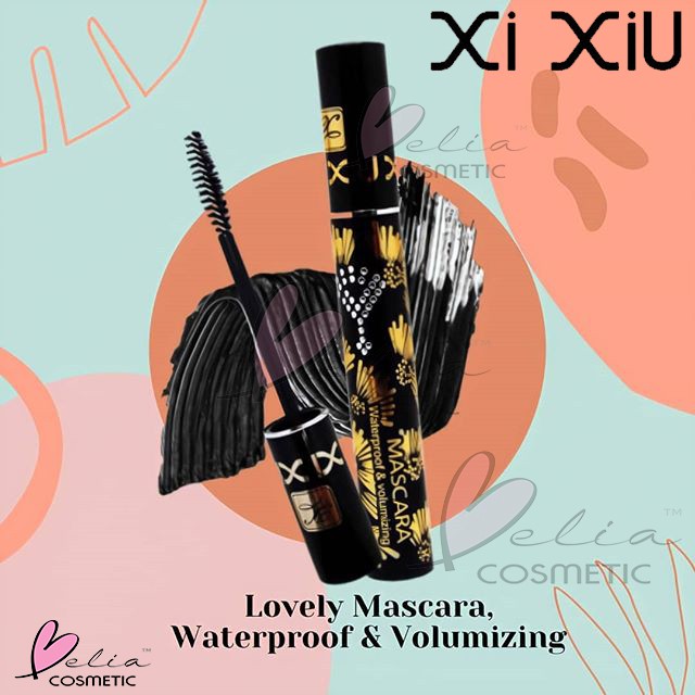 ❤ BELIA ❤ Xi Xiu Lovely | Black | Pink Mascara Divine Waterproof Volumizing BPOM | maskara XIXIU