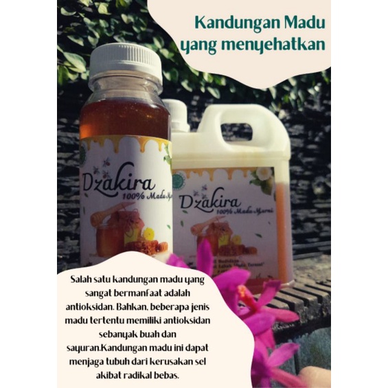 

1000gr Madu Murni Dzakira