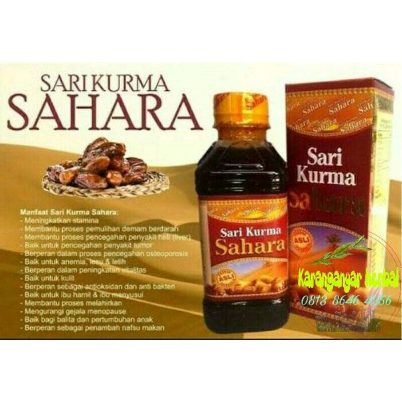 SARI KURMA SAHARA original 100%