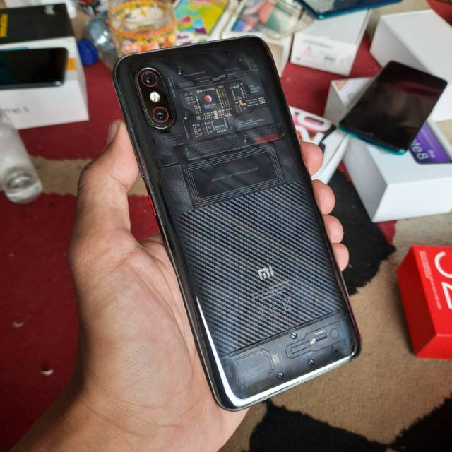 Mi 8 Pro Transparant Second Like New