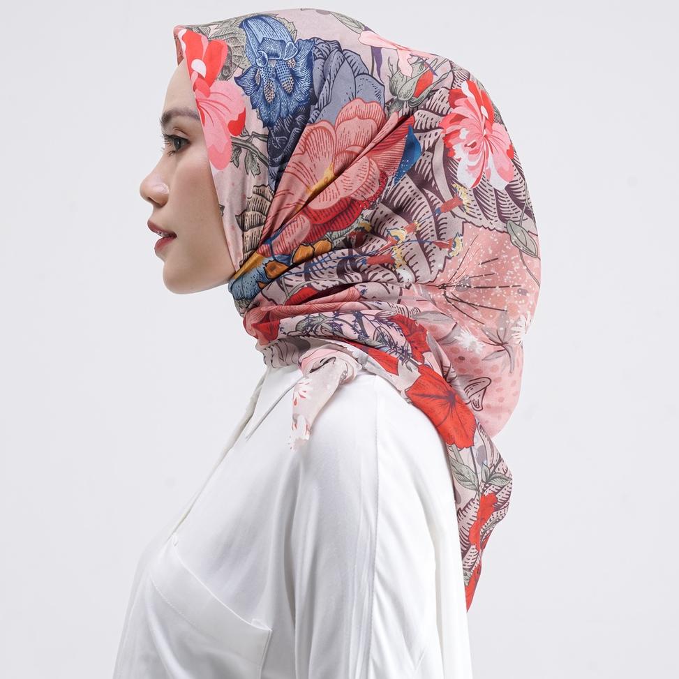 [PRODUK FRGDZ] Gonegani Hijab Motif Persegi Blossom Scarf SWG