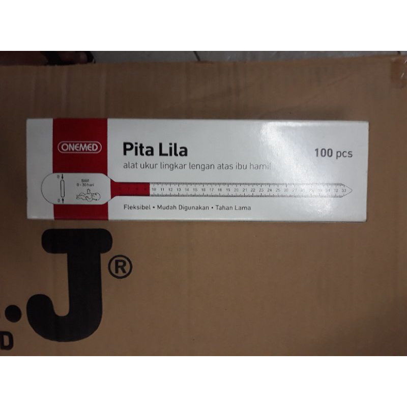 Pita Lila / alat ukur lingkar lengan atas ibu hamil perbox