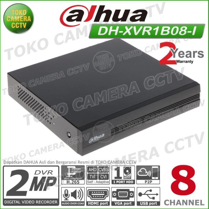 DVR RECORDER CCTV DAHUA 8 CHANNEL CCTV DAHUA 8CH 2MP