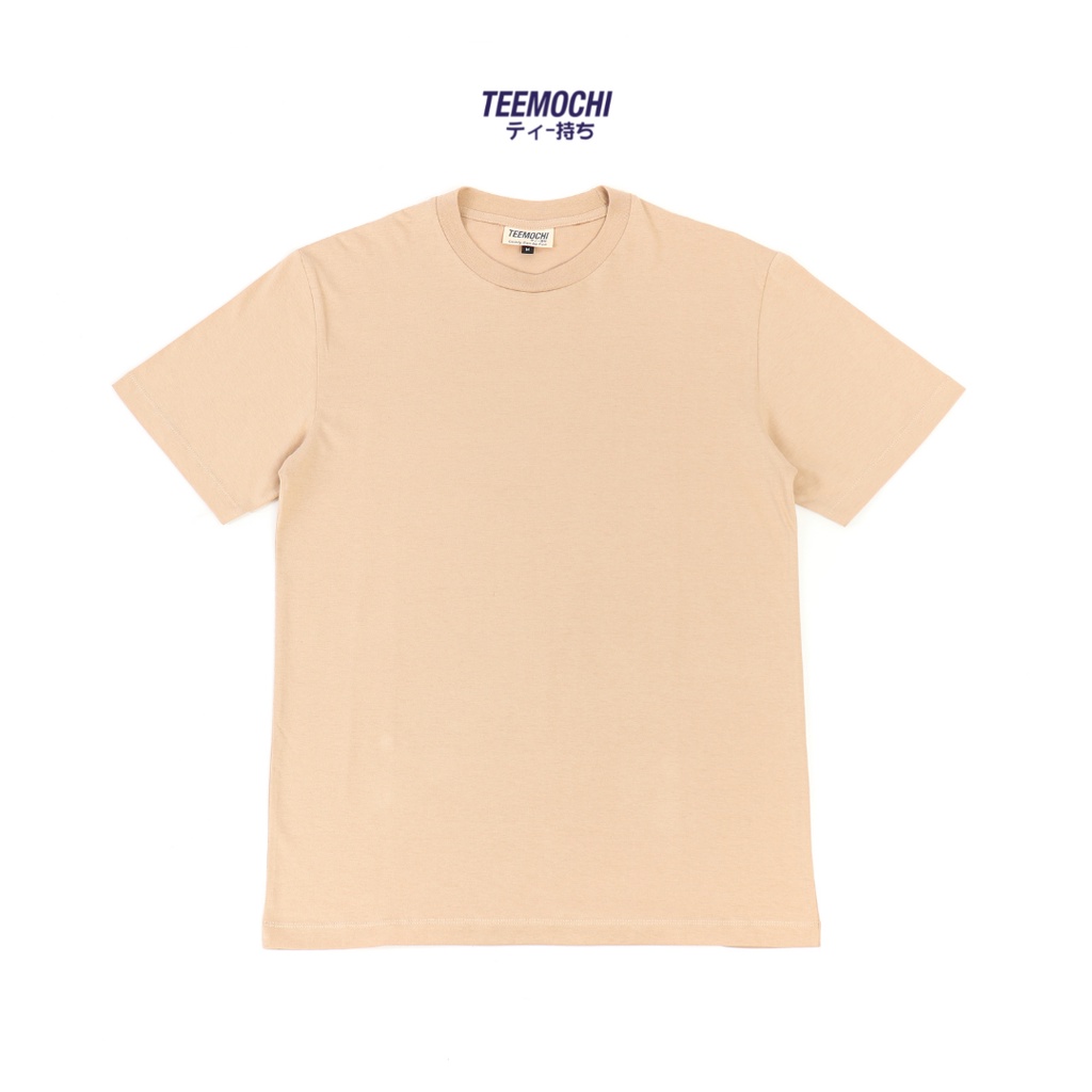 Teemochi kaos baju t-shirt oversize oversized coklat susu