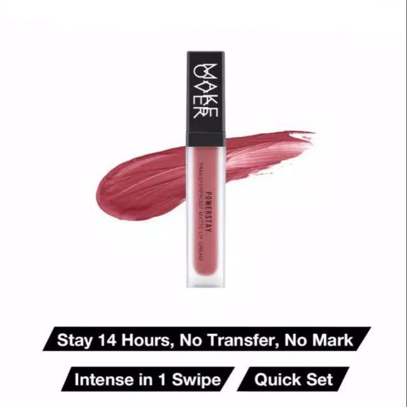 MAKE OVER Powerstay Transferproof Matte Lip Cream 7g