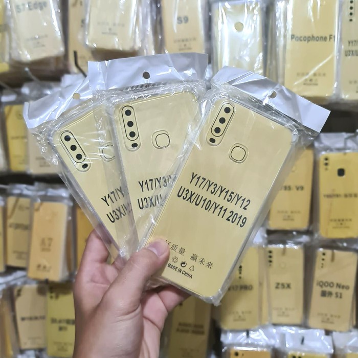 Case HP Anti Crack Vivo Y12 2019 Soft Jelly CasinG Kondom