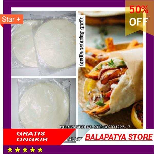 

PROMO !!! Khusus GOJEK-GOSEND - Tortila Catering Crispy 17 cm isi 10 pcs