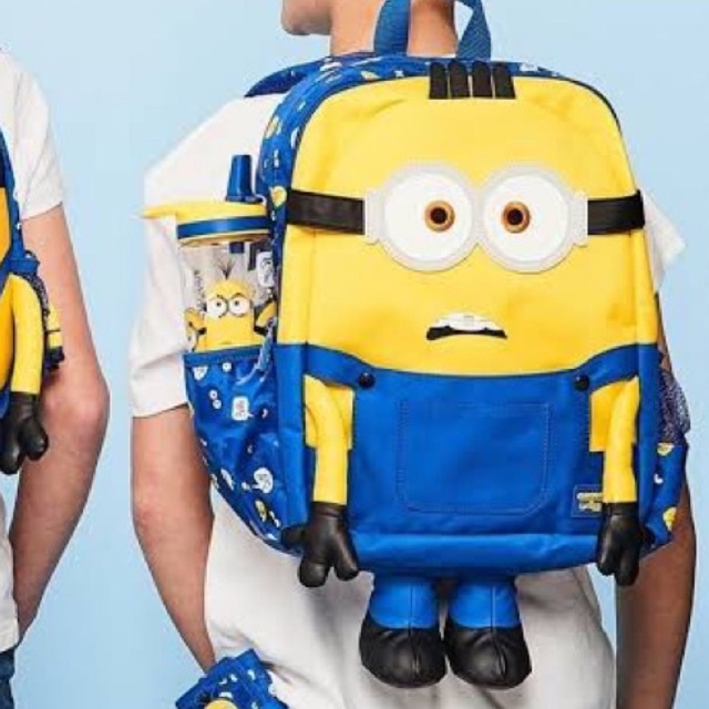 SALE 50% TERMURAH SMIGGLE ORIGINAL Bag Backpack Junior Chtr Minions tas anak laki-laki dan perempuan