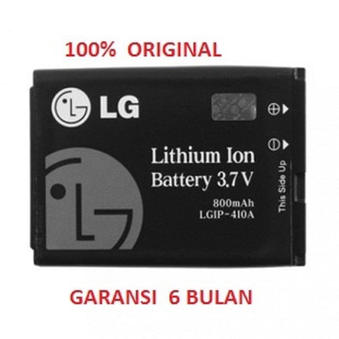Produk 100% ORIGINAL Battery LG LGIP 410A / KE770 Shine  KG770  dll