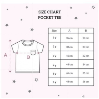 Little Palmerhaus  Pocket Tee 0-6 Tahun GIRL Kaos Bayi Lembut Velvet Libby Aruchi Miyo Pocket Tee Baby palmerhaus