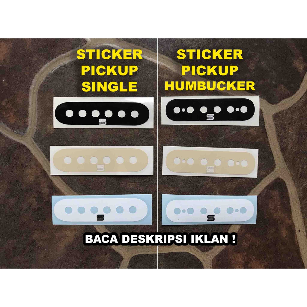 Putih Single Seymour Duncan Hyperion Ahb Blackout Pickup Sticker White Gitar Elektrik Cover Pickups