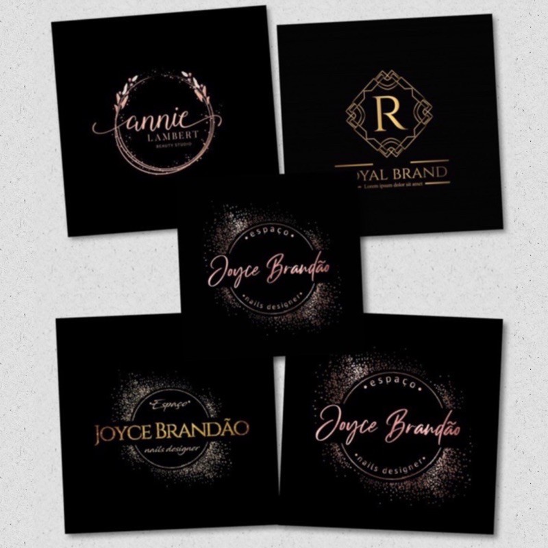 ARABELLA GLAM BLACK | JASA BIKIN DESAIN LOGO OLSHOP TERMURAH KEKINIAN BY REQUEST