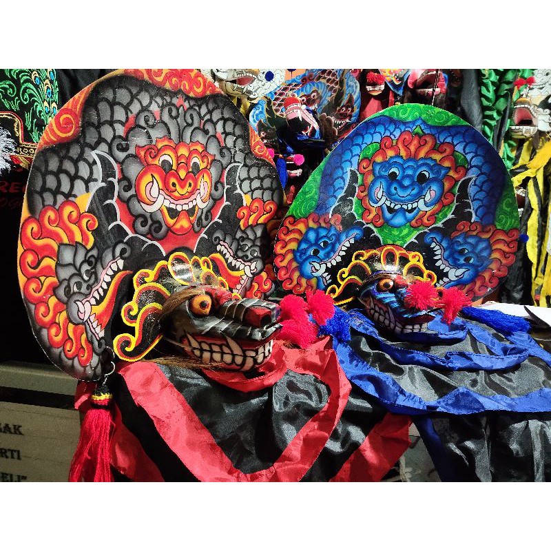 barongan anak SD premium / barongan / caplokan / ganongan / bujang ganong / devil / pecut bopo / sh