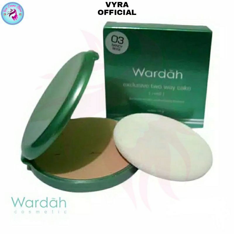❣VYRA❣WARDAH Refill Exclusive Two Way Cake / Bedak Padat 12g
