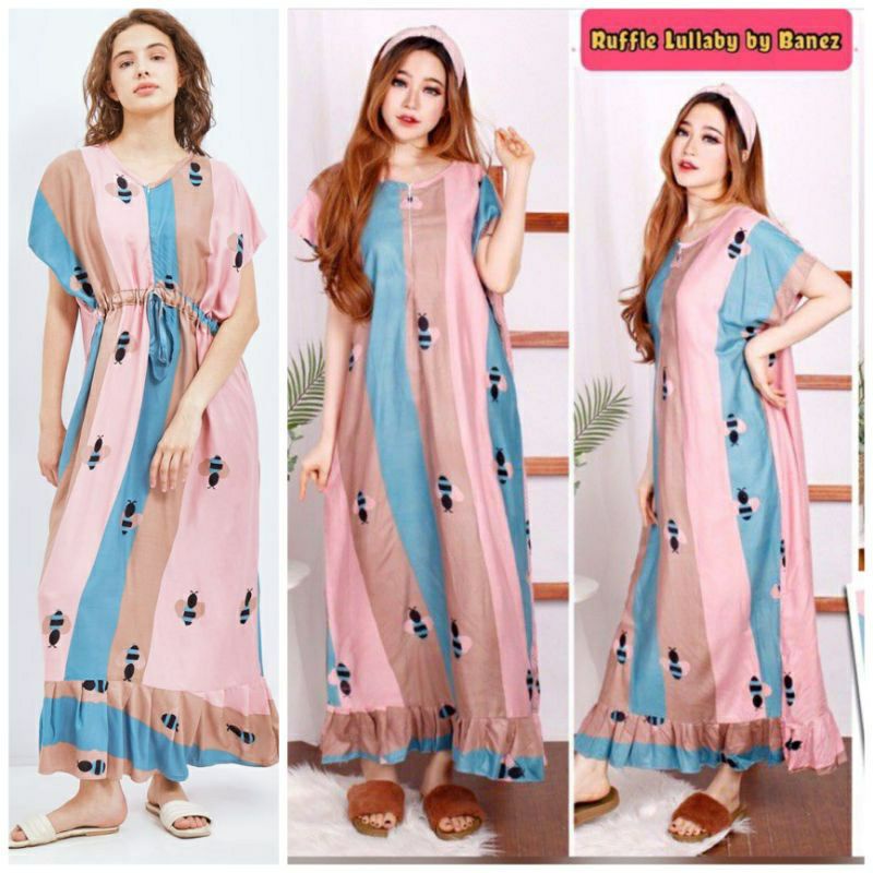 daster ruffle honey by banez