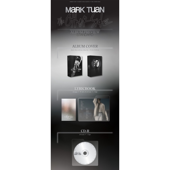 MARK Tuan - Debut Solo Album THE OTHER SIDE (online POB)