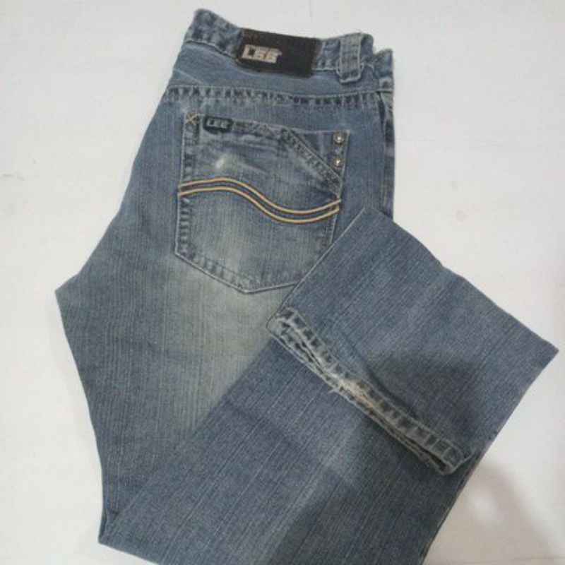 Celana jeans pria LEE original second 30