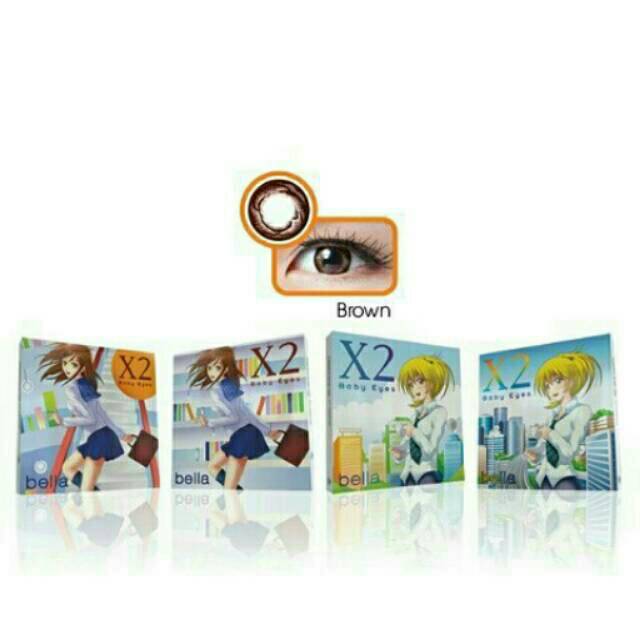 SOFTLENS X2 BABY EYES SOFTLENSE BELLA NORMAL MINUS