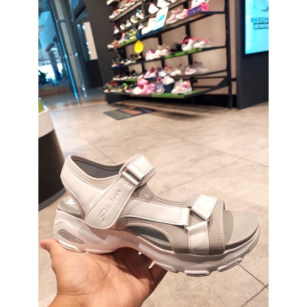 skechers groove walk cali d'lites / sandal skechers cali d lites groove walk hitam black / skechers 