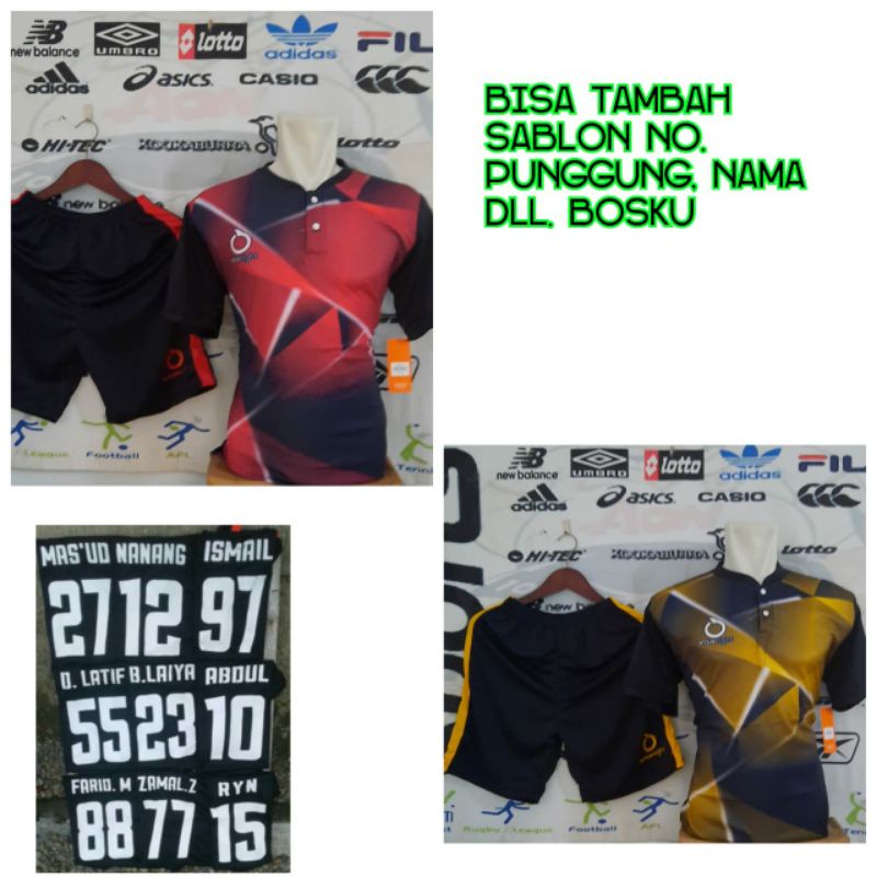 Setelan kaos futsal baju futsal bola ortuseight murah
