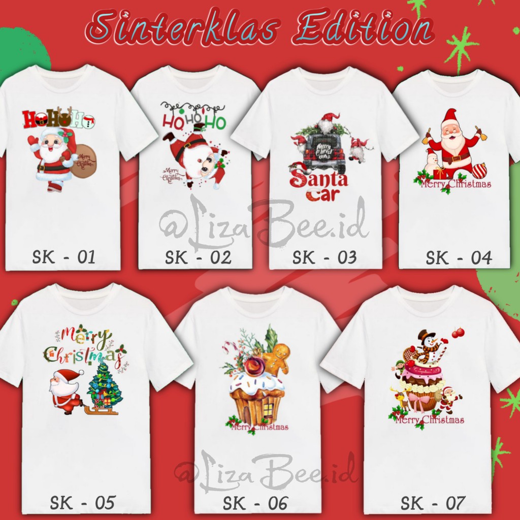 Kaos Natal Keluarga Terbaru 2021 Gambar KPop BTS Exo Anime Blackpink Size XXXL Kaos Natal Anak Murah Kaos Natal Christmas Anak Free Nama Kaos Marry Christmas Anak Perempuan Kaos Natal Couple Keluarga Murah Kaos Natal Dewasa Wanita All Size