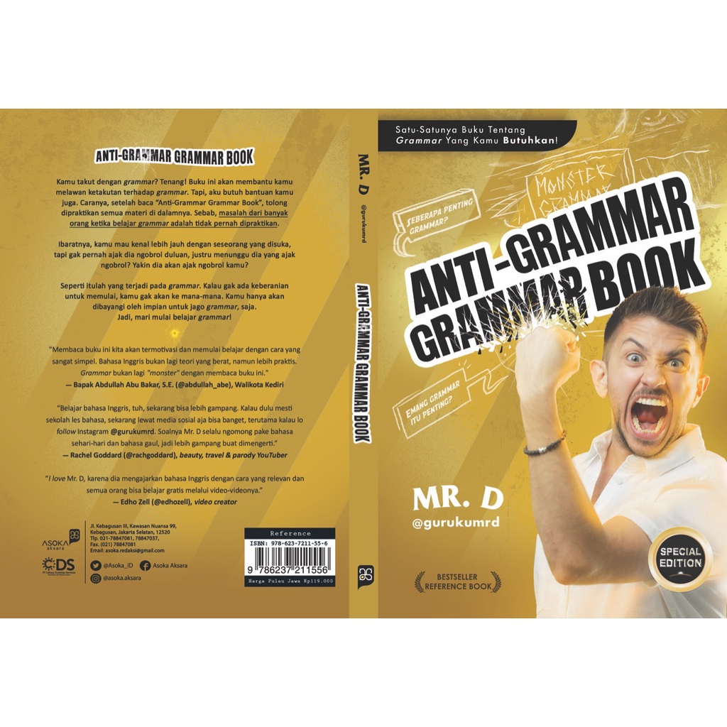 Anti Grammar Grammar Book - Denisio Perez