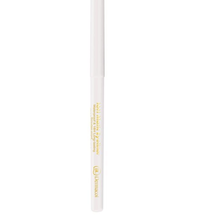 ✩ Dermacol 16H Matic Eyeliner WHITE / PUTIH SUPER PIGMENTED & WATERPROOF ➪