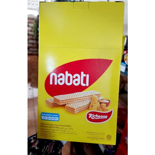 Nabati wafer 150gr 20pcs