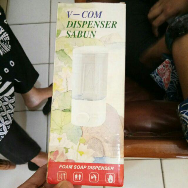 (foto Asli) Dispenser Hand Sanitizer Hand Soap / Dispenser Sabun Cair Single Dekorasi Kamar Mandi