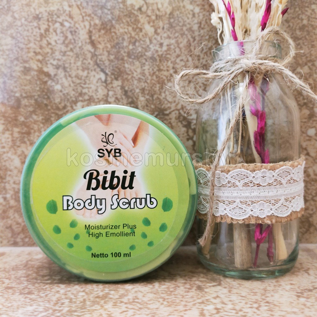 Body Scrub Bibit Pemutih Original BPOM