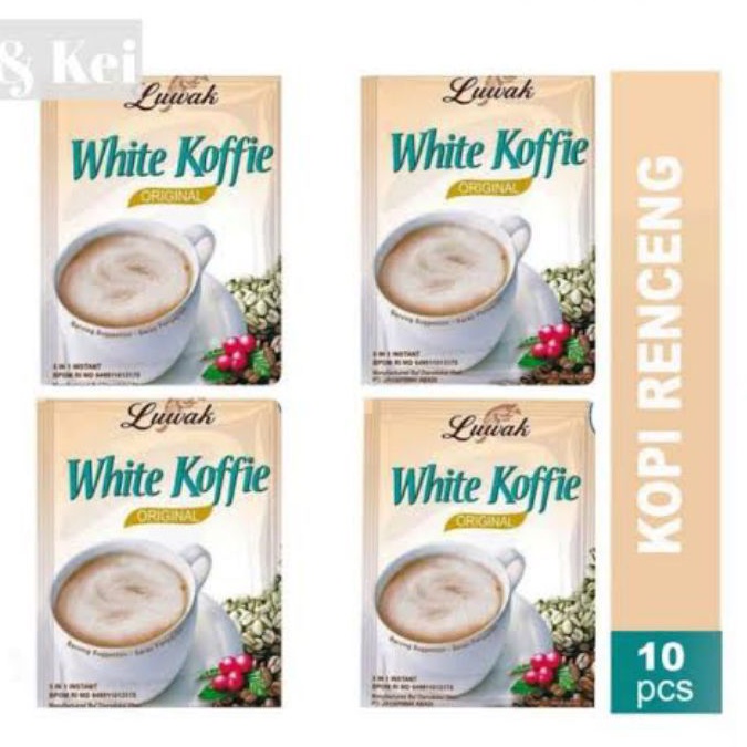 

Luwak white koffie original / moca rose / french vanilla / ovalcino / tarik malaka