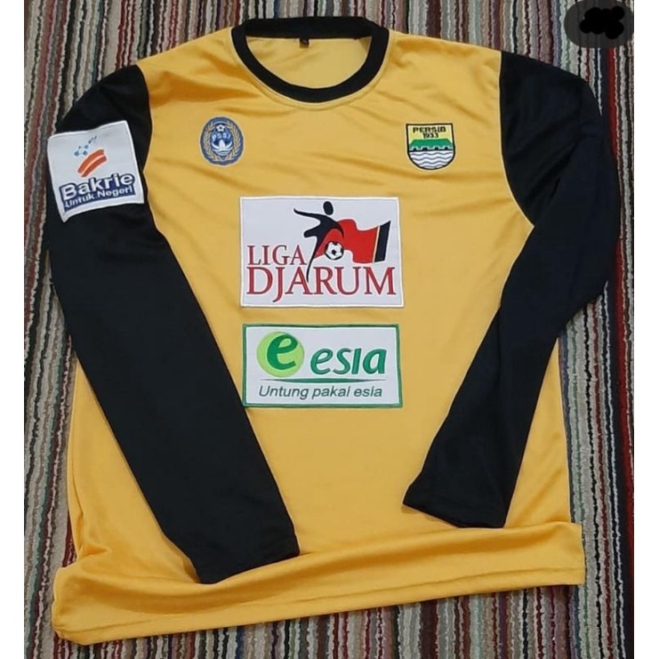 Jersey Retro Kiper Persib Kuning 2006