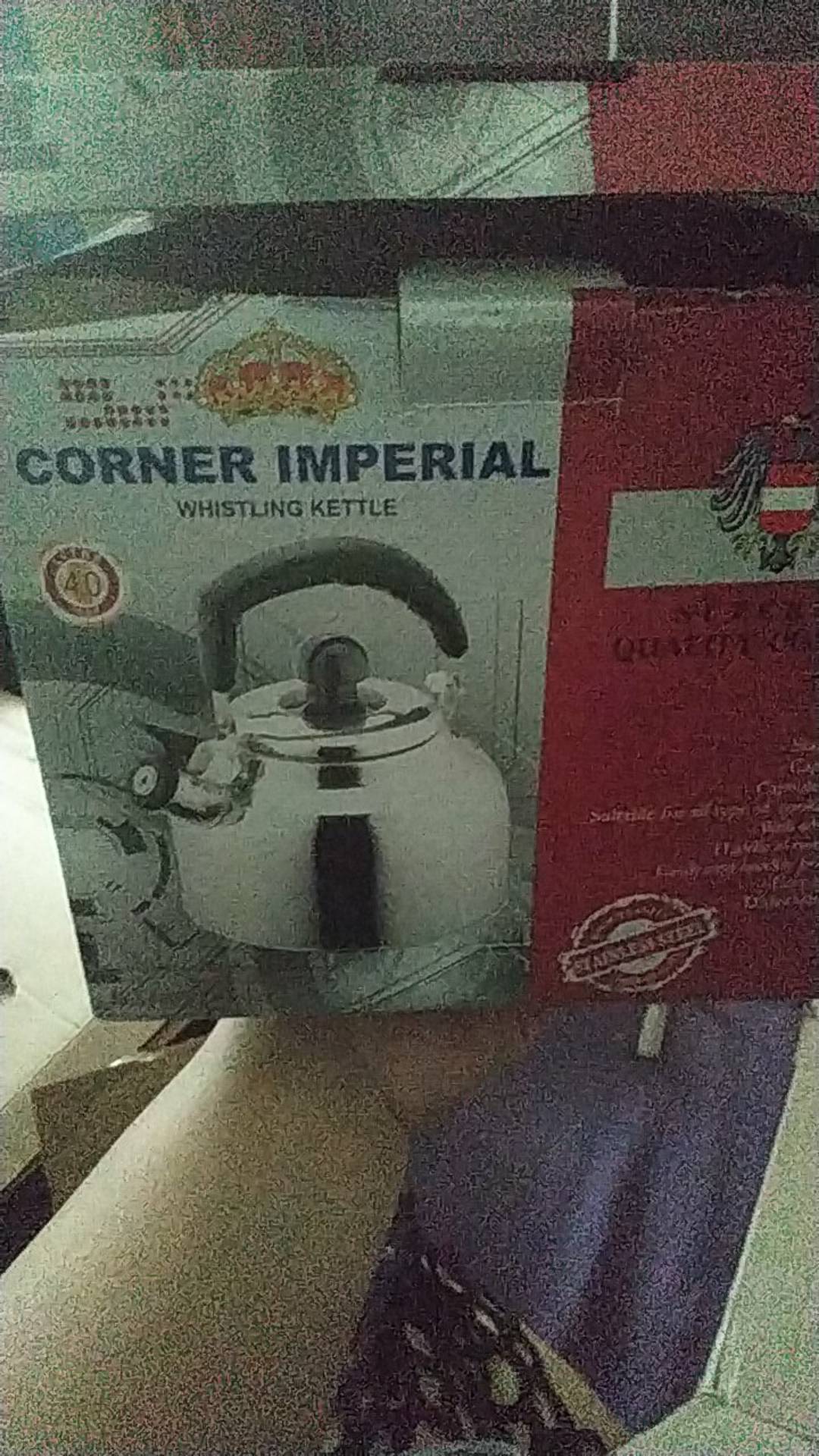 Teko Air Masak Bunyi Stainless Steel Imperial 4 Liter