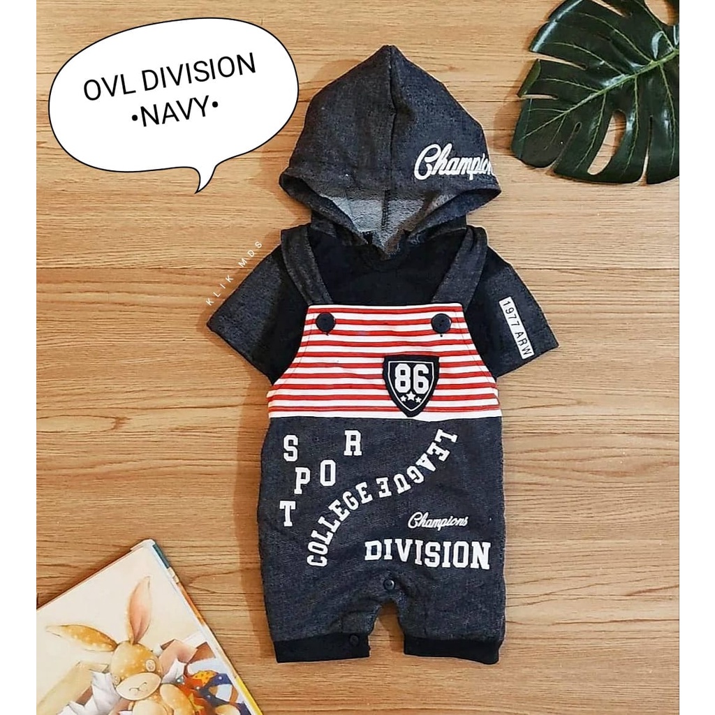 Klik Mds Overall Anak Bayi 0-6 Bulan Motif Sport Division 89 / Overall Anak Bayi laki-laki-7