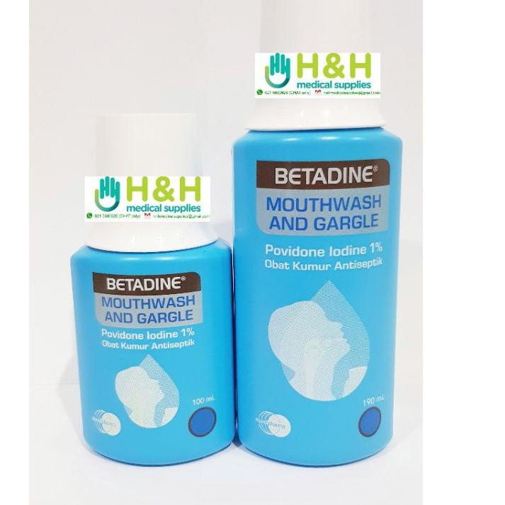 ✤ Betadine Kumur / Betadine Mouthwash ✿