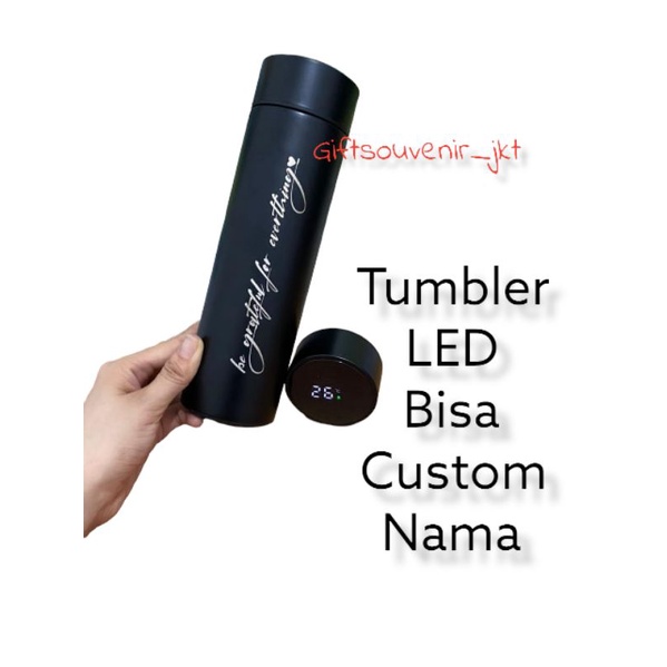 TUMBLER TAHAN PANAS/TUMBLER LED | TUMBLER SMART CUP temperature display