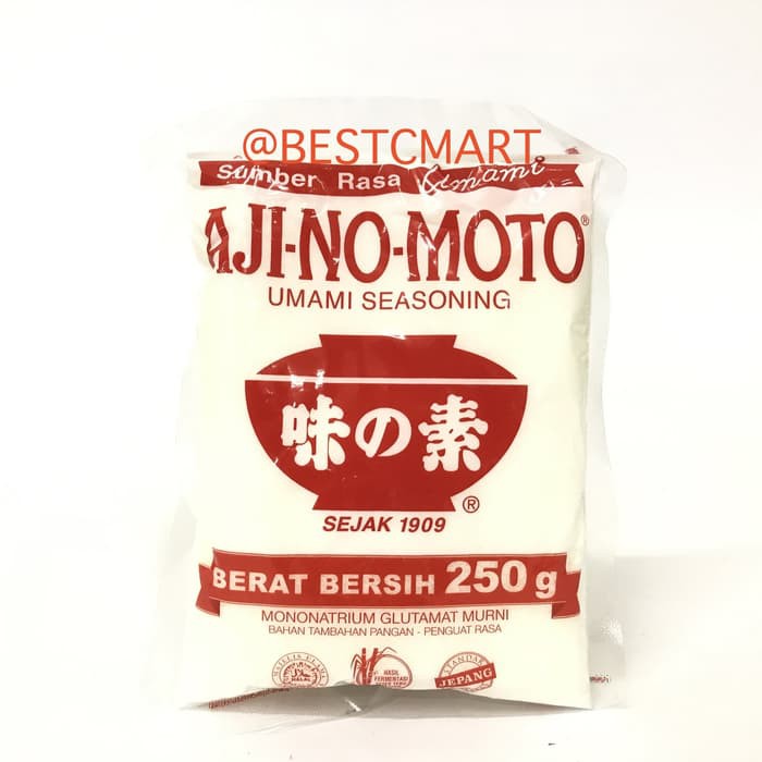 

AJINOMOTO UMAMI SEASONING 250 GR