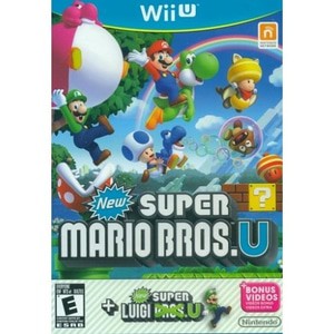 Kaset Game Wii U New Super Mario Bros. U + New Super Luigi U