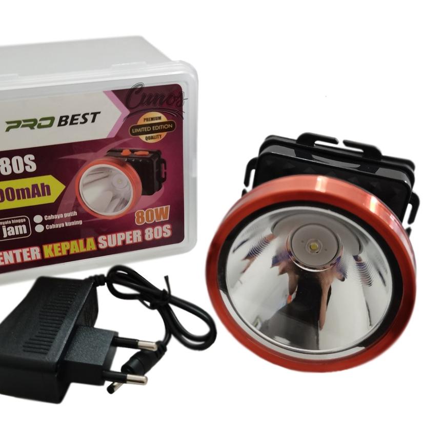 ❄ Senter Kepala 80 Watt Probest PB-80S ➣