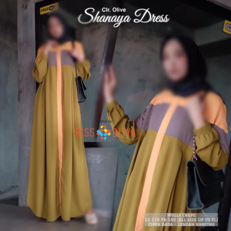 GAMIS POLOS BUSUI WOLLYCREPE KLEWER BTC SOLO