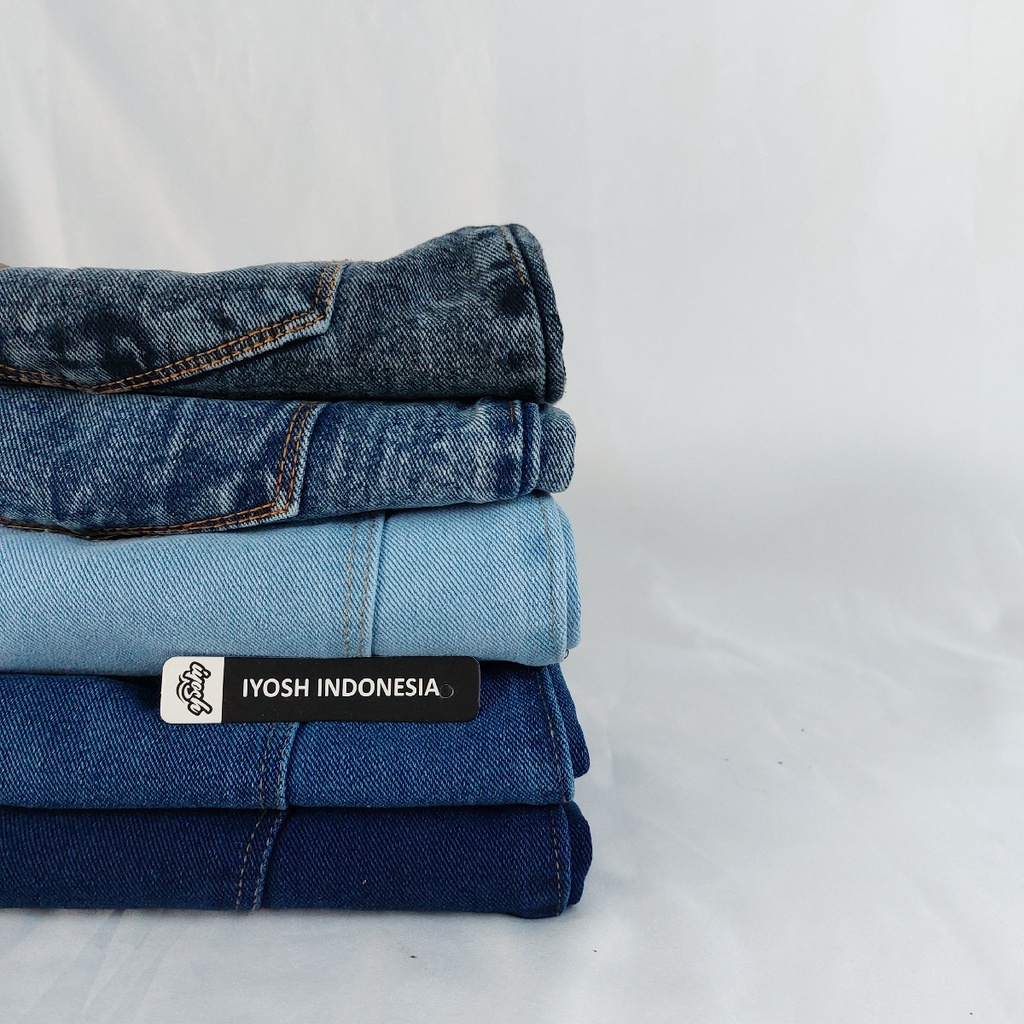 Kulot Jeans Wanita Jumbo Hightwaits Kulot Jeans / Jeans Oversize BB 50-100 KG Celana Kulot Jeans Wanita